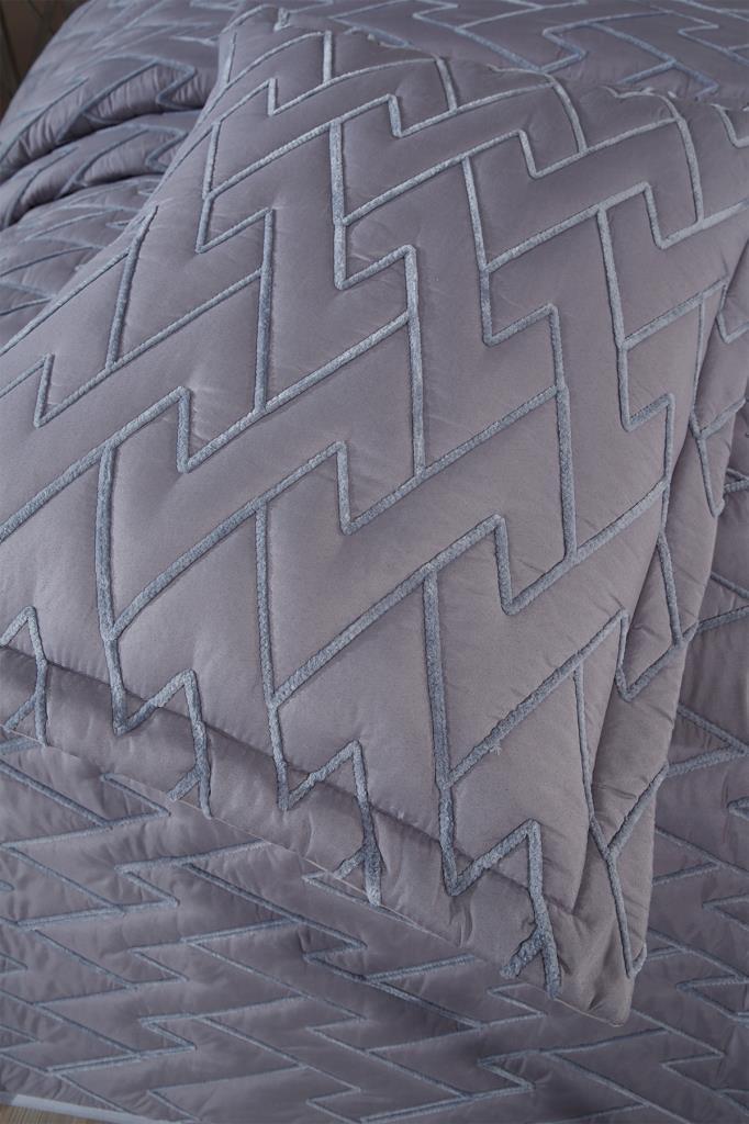 Picture of Maria Kapitoneli Tek Kişilik Yatak Örtüsü 180x240 Gri