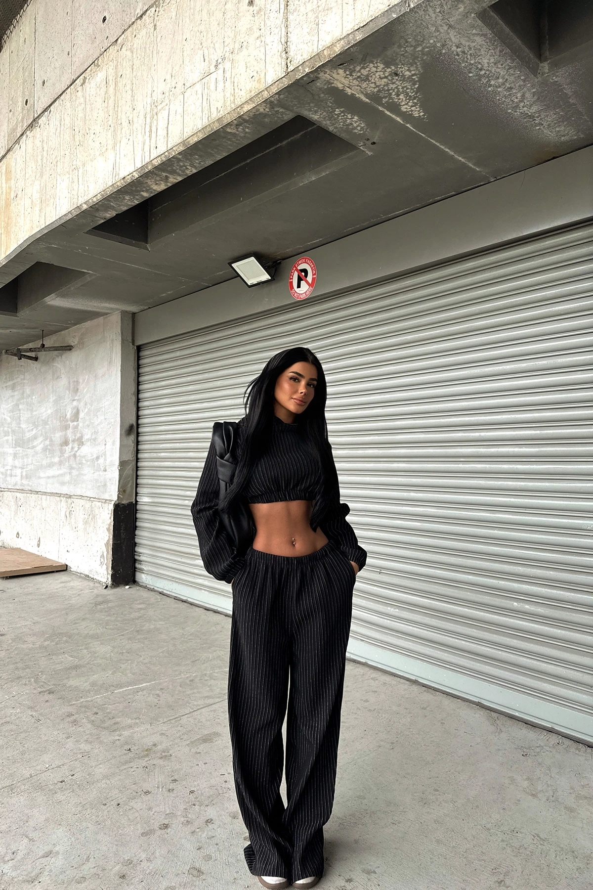 Picture of Black Trouser Suit