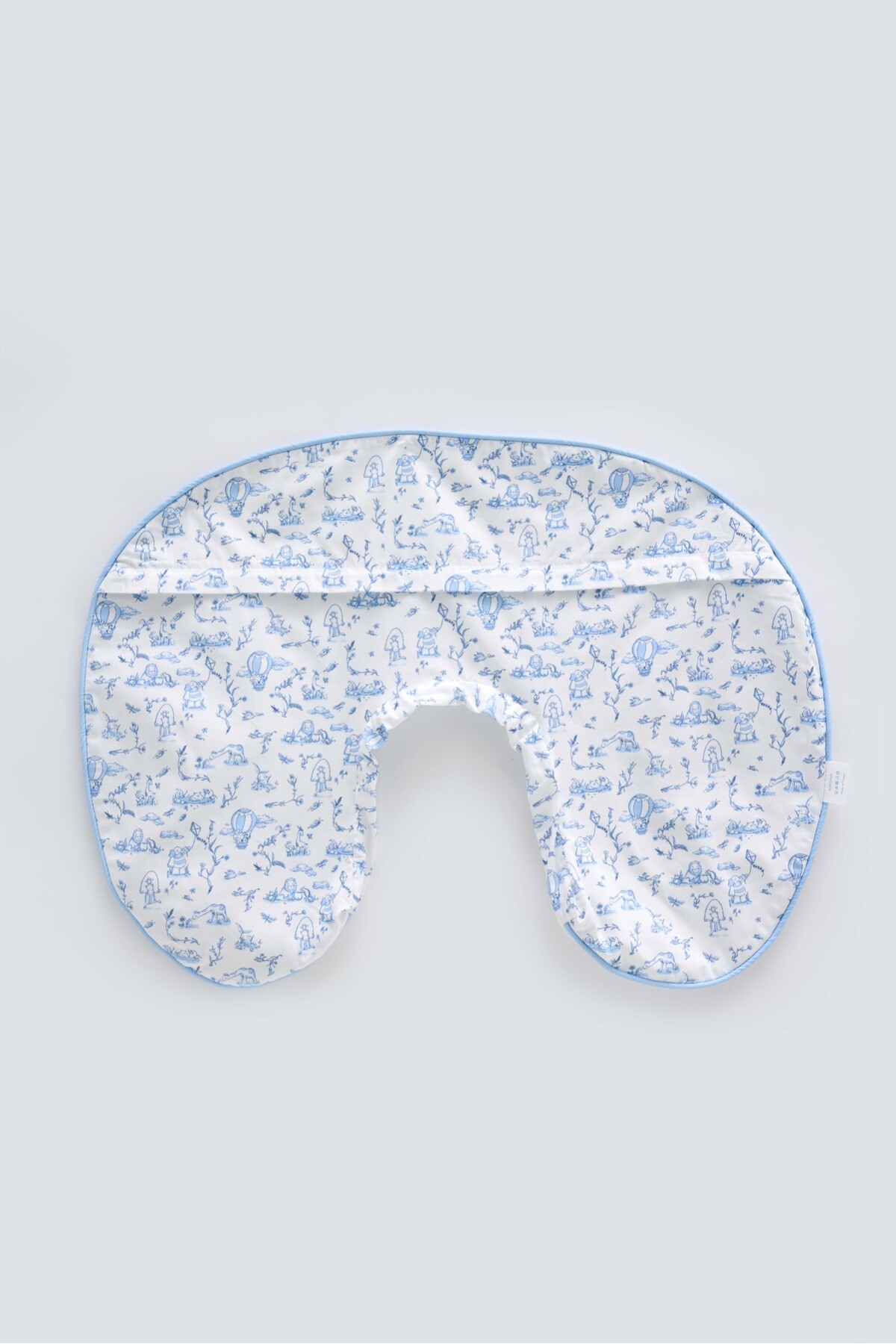 Picture of Emzirme Yastığı Kılıfı - Toile De Jouy / Mavi