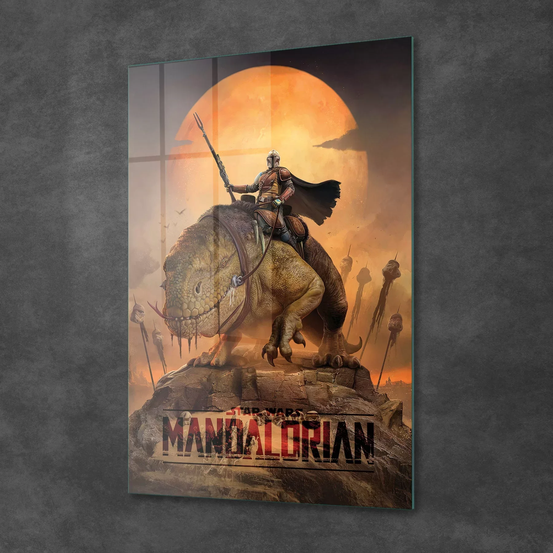 Picture of Decovetro Cam Tablo Star Wars Mandalorian Season 70x100 cm