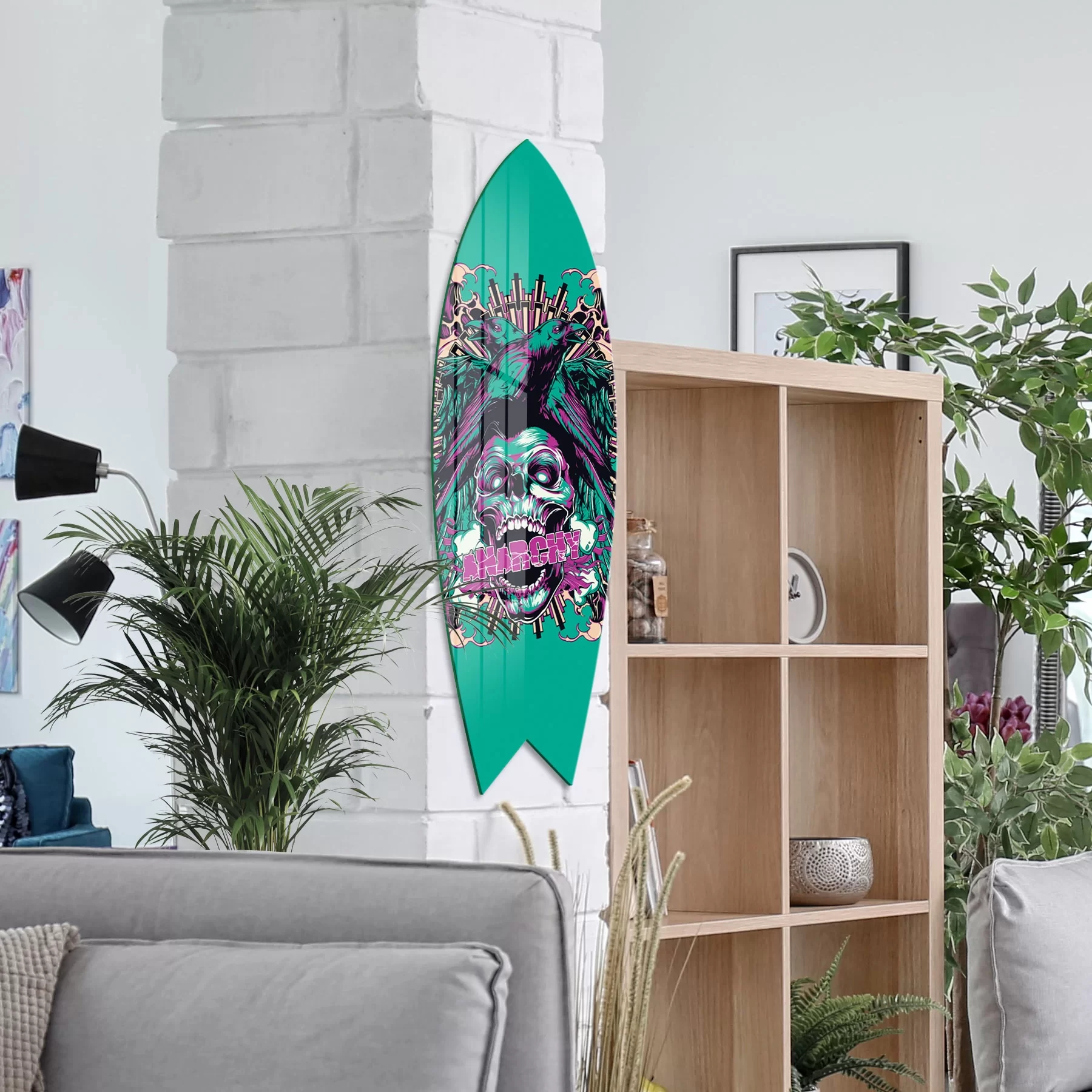 Picture of Decovetro ST 4066 Dekoratif Cam Sörf Tahtası 33x100 Cm