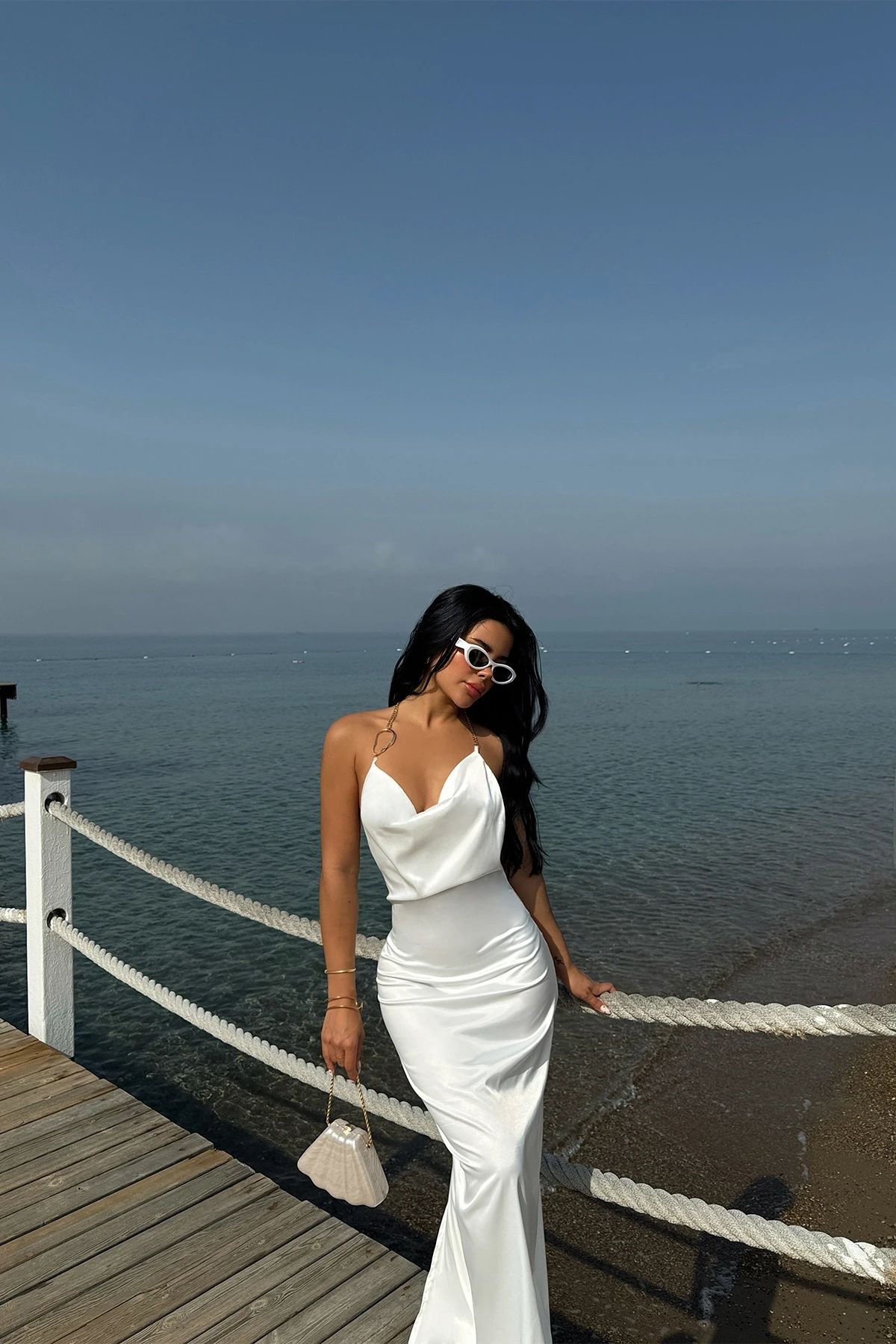 Picture of White Sofia Dress