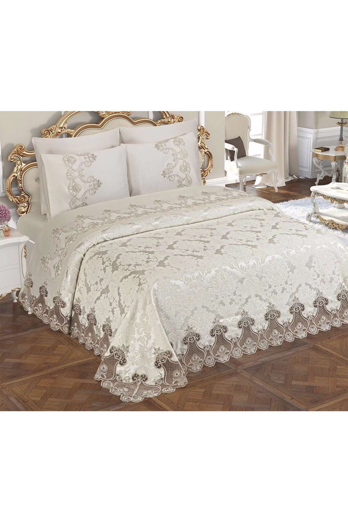 Picture of Çeyizlik Pike Takımı Dubai Krem