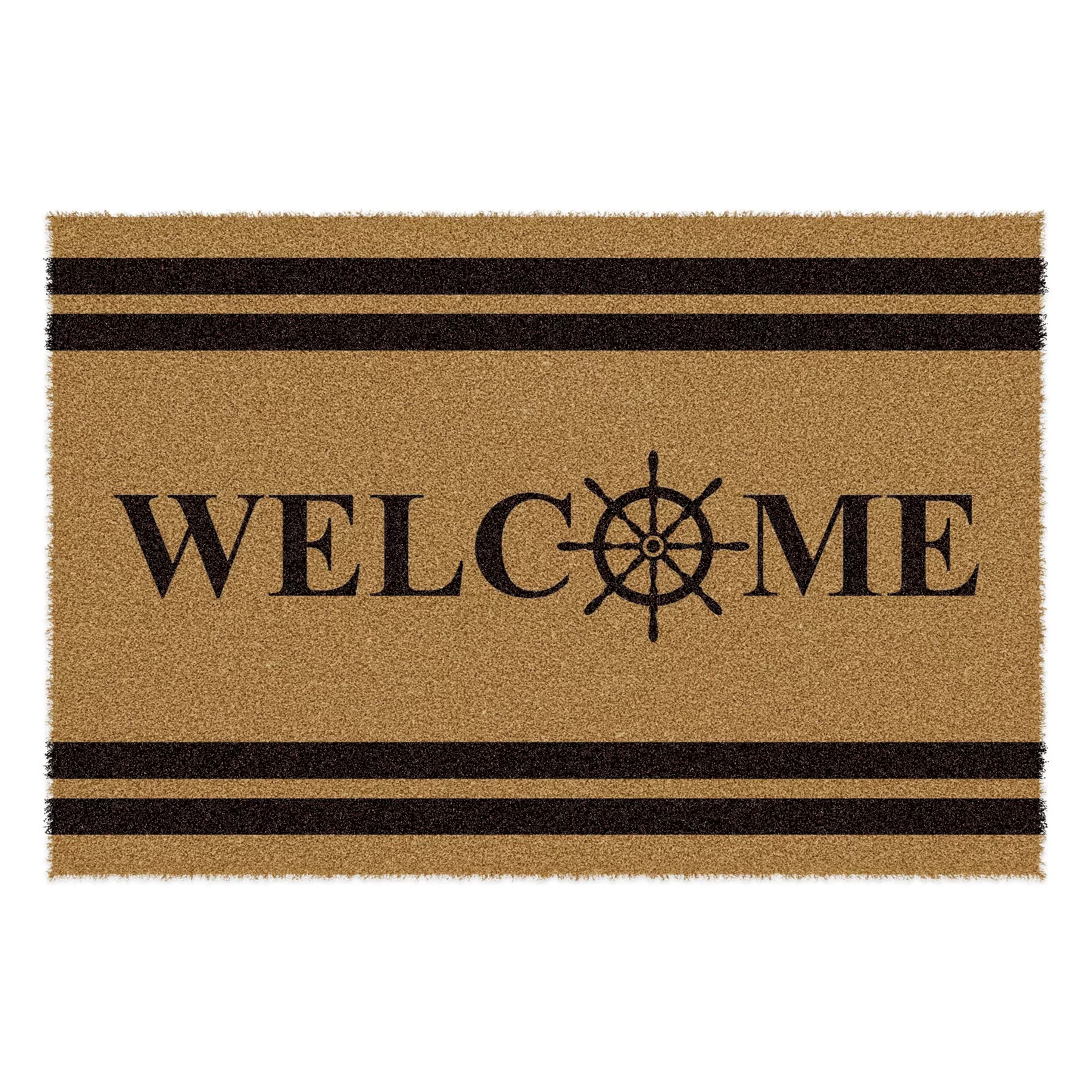 Picture of Decovetro Paspas Welcome Gemi Dümeni Desenli Kapı Önü Paspası 40 x 60 cm