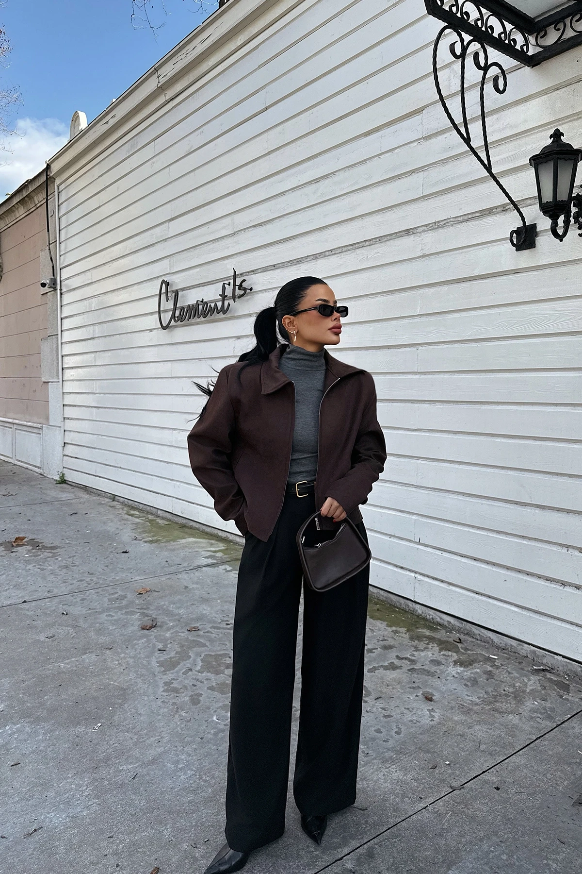 Picture of Bitter Brown Benedetto Jacket