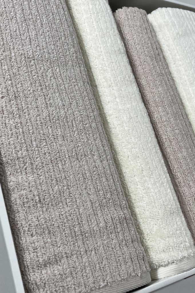 Picture of Ekol Hamam Takımı 4 Parça Krem - Bej