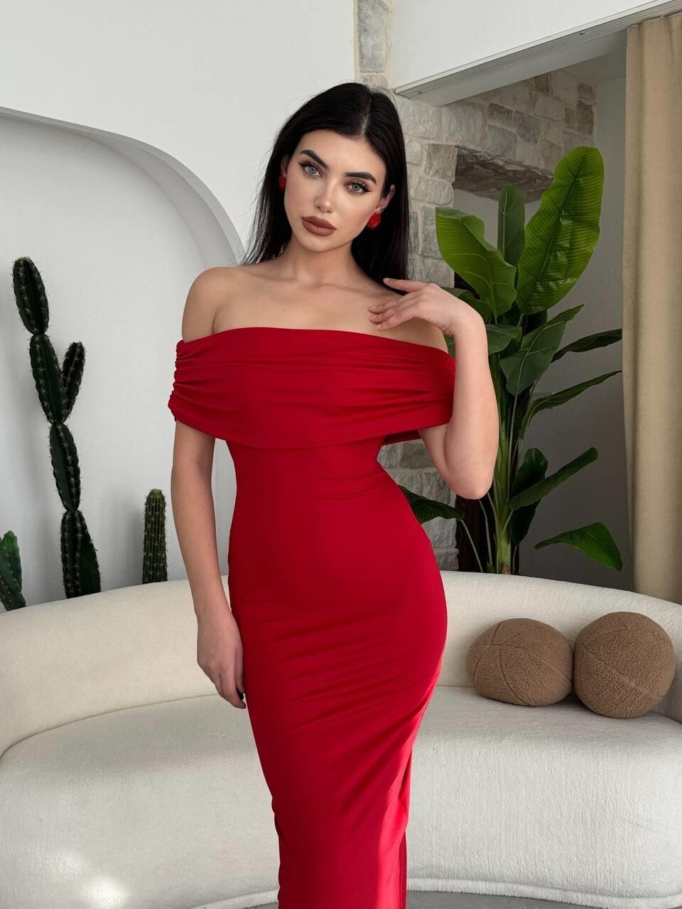 Picture of Athena Sırt Dekolteli  Elbise