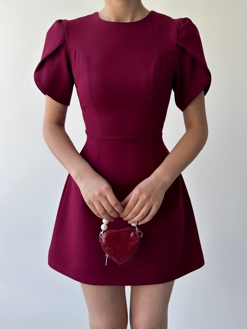 Picture of Alka İncili Fiyonk Detay Elbise