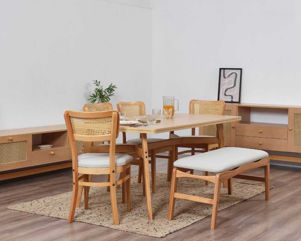 Picture of Hazeran 4 Sandalye 1 Bench  1 Pera Masa (80x160)