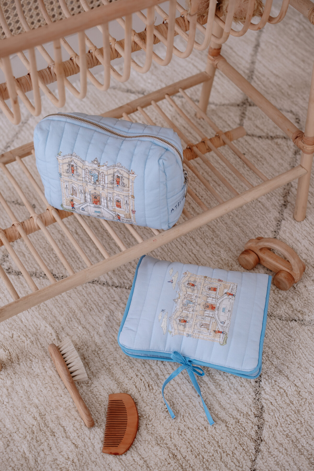 Picture of Bebek Bakım Hediye Seti - Kurşun Asker