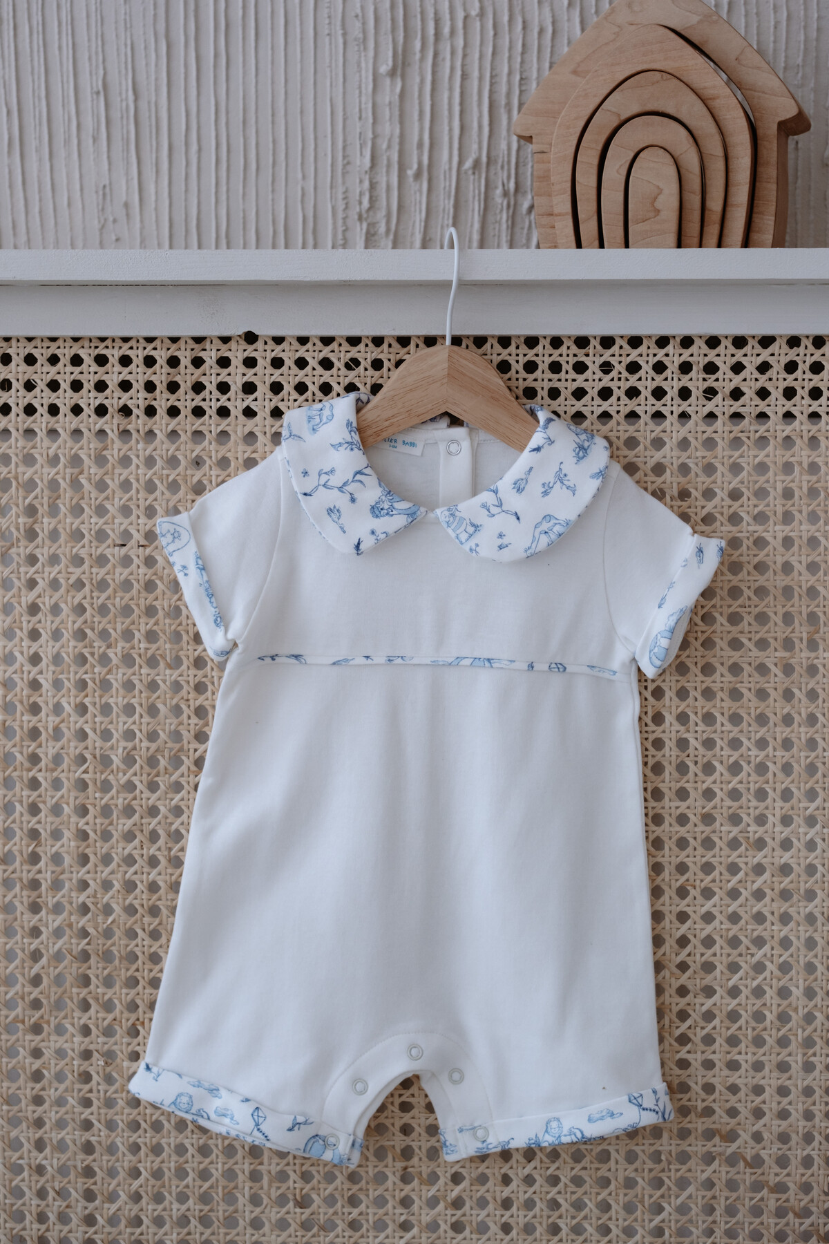 Picture of Romper - Toile De Jouy / Mavi