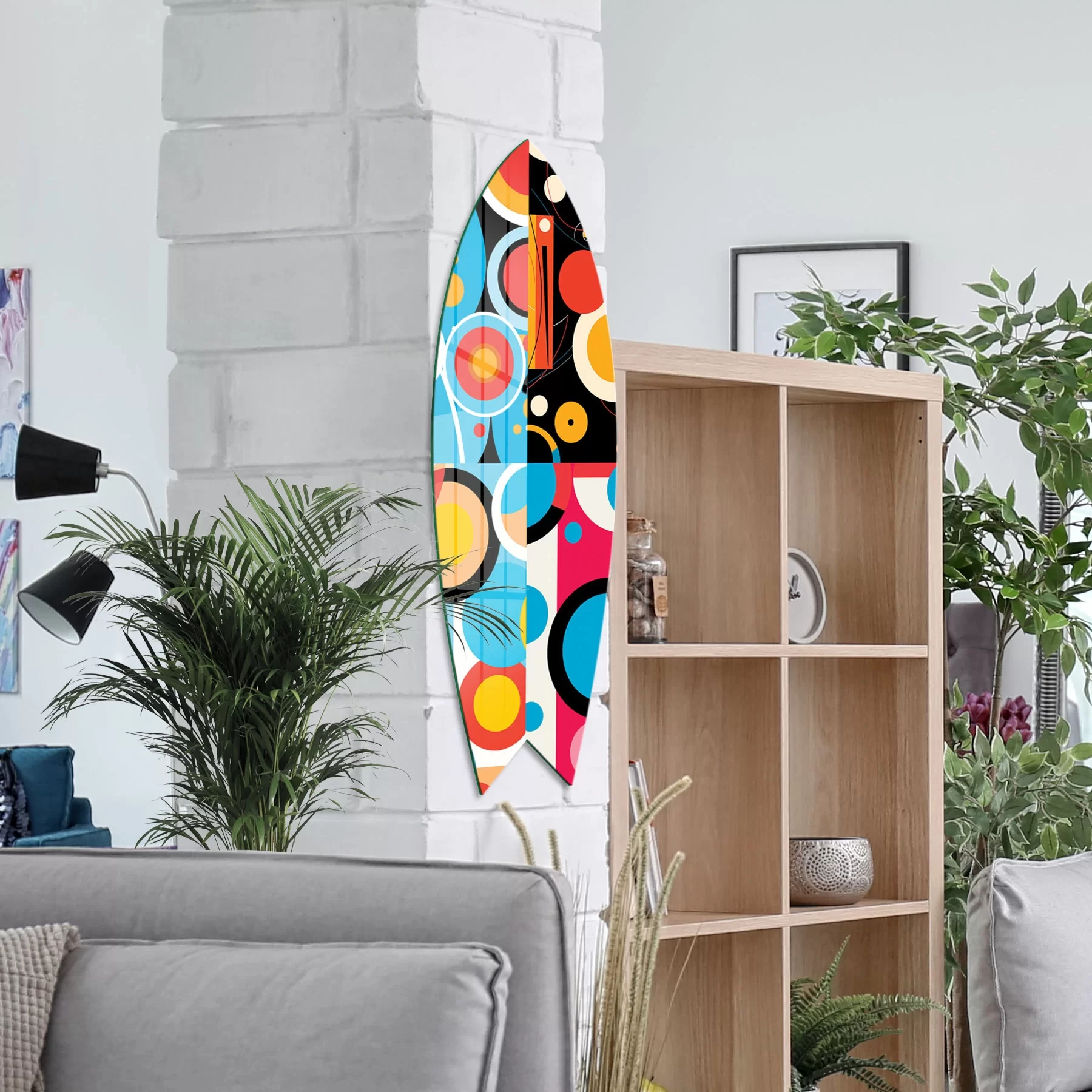 Picture of Decovetro ST 4044 Dekoratif Cam Sörf Tahtası 33x100 Cm