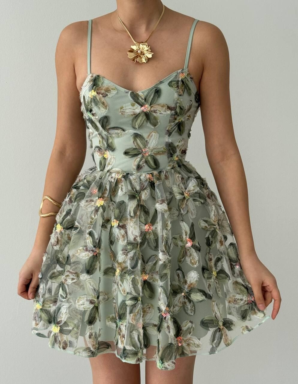 Picture of Moca İp Askılı Elbise