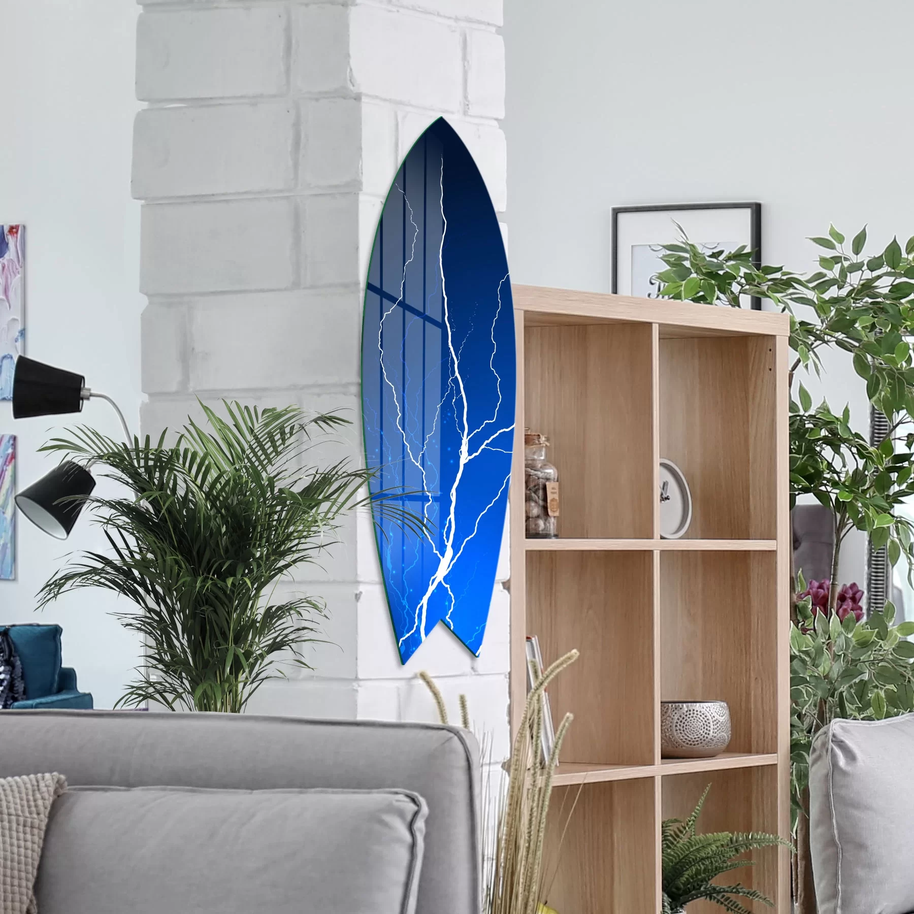 Picture of Decovetro ST 4126 Dekoratif Cam Sörf Tahtası 33x100 Cm