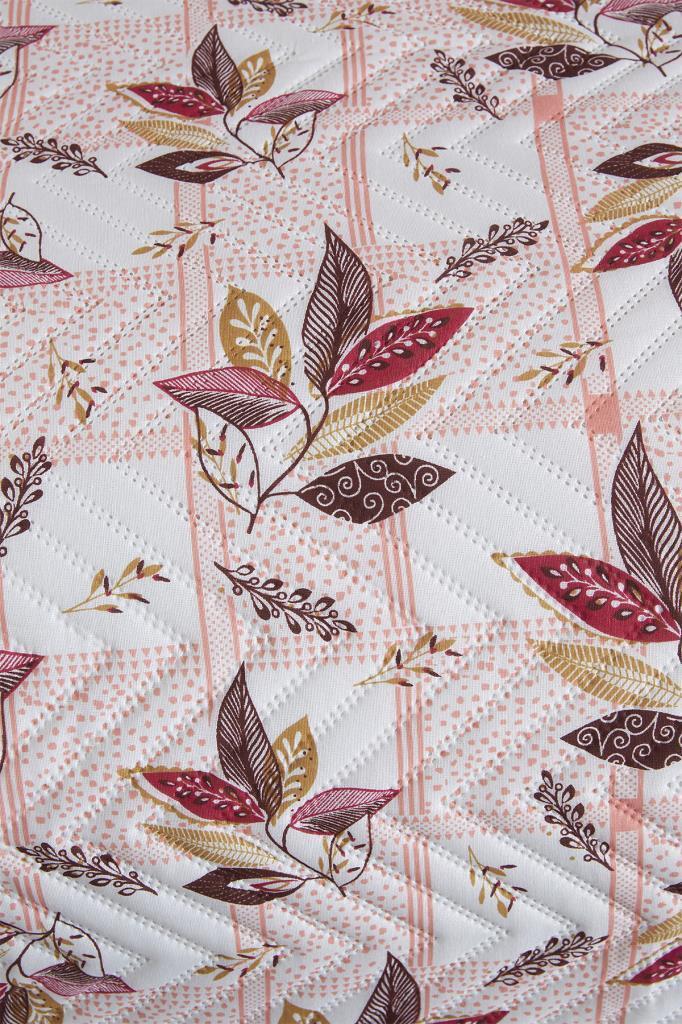 Picture of Ultrasonik Kapitoneli Zambak Çift Kişilik Yatak Örtüsü