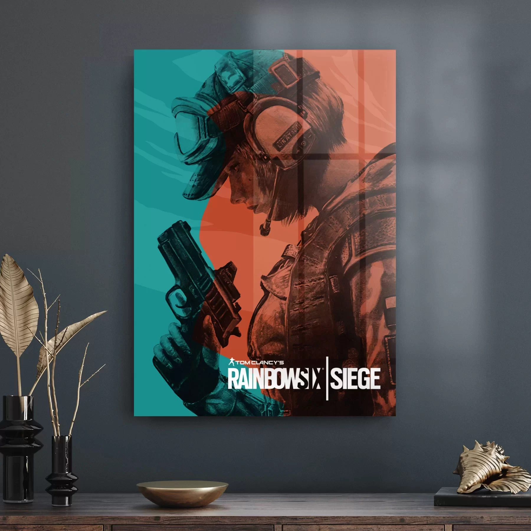 Picture of Decovetro Cam Tablo Rainbowsix Siege 30x40 cm