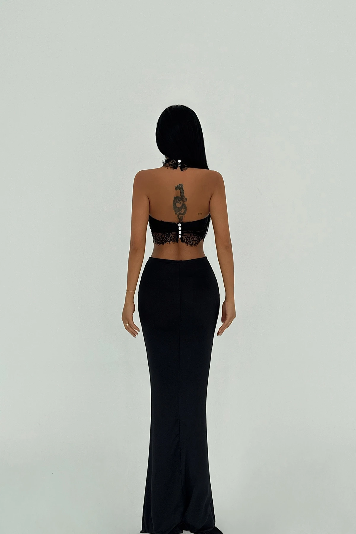 Picture of Black Skirt Suit