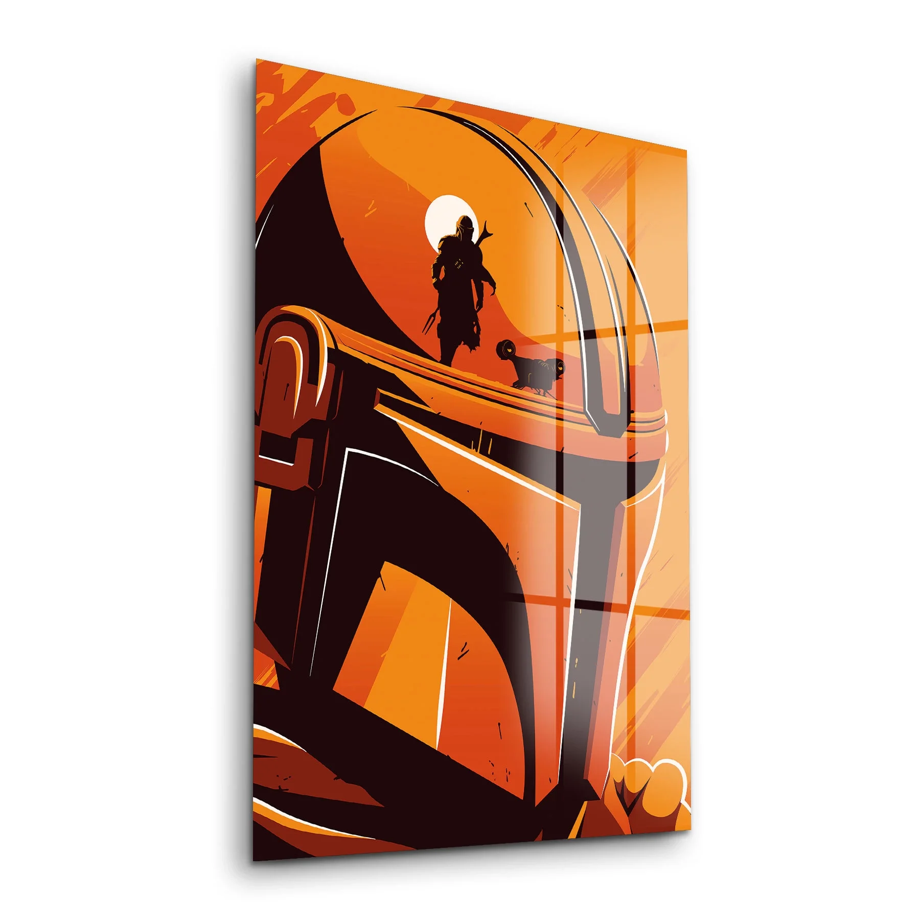 Picture of Decovetro Cam Tablo The Mandalorian Poster 30x40 cm