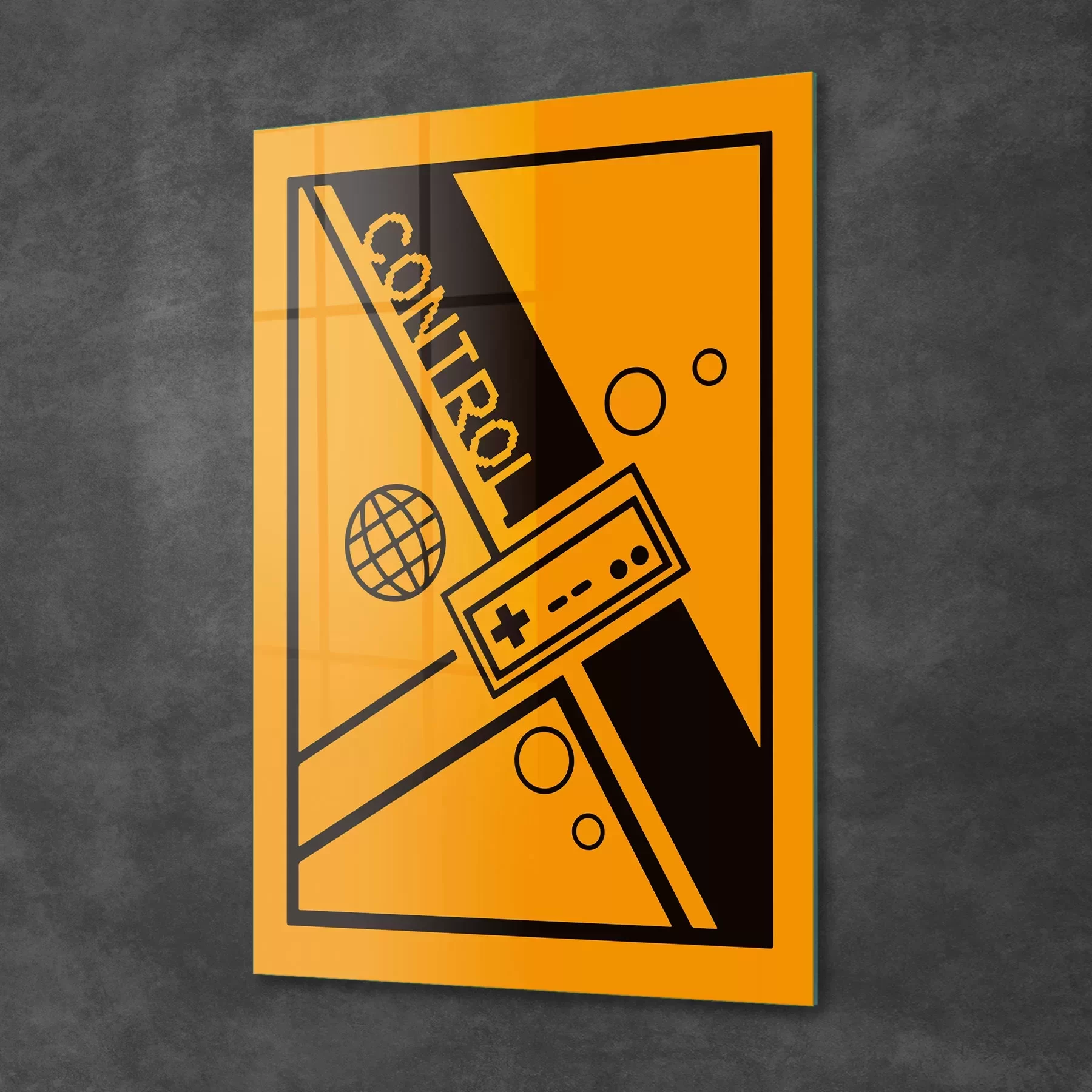 Picture of Decovetro Cam Tablo Game Pad Retro Poster 30x40 cm