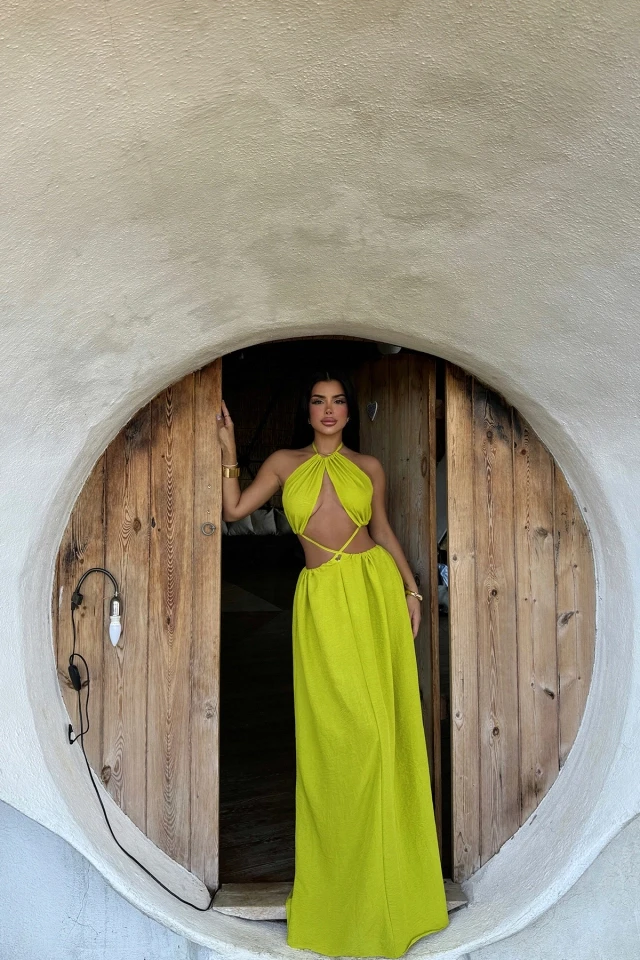 Picture of Green Anda Low-cut Long Suit