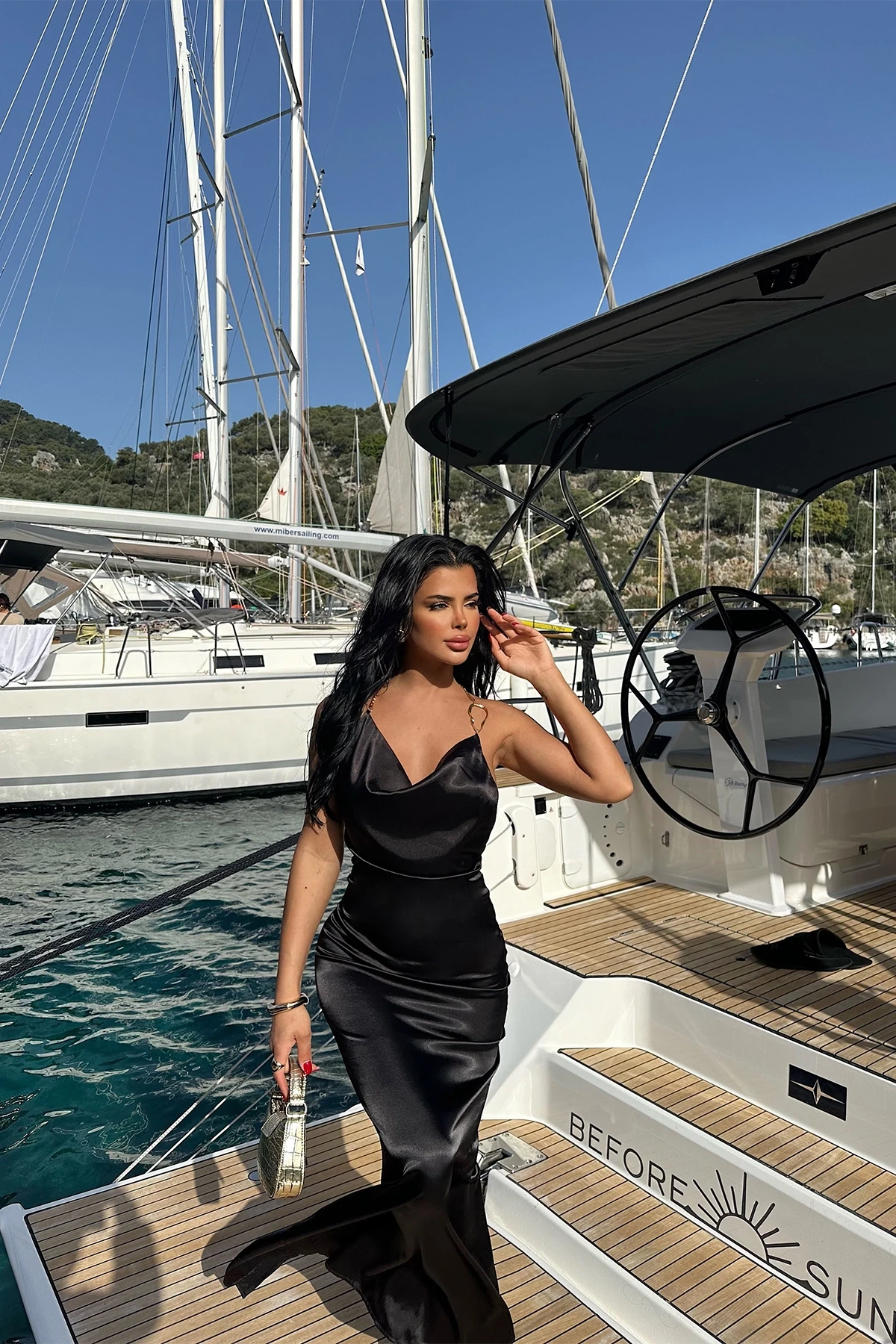 Picture of Black Sofia Dress