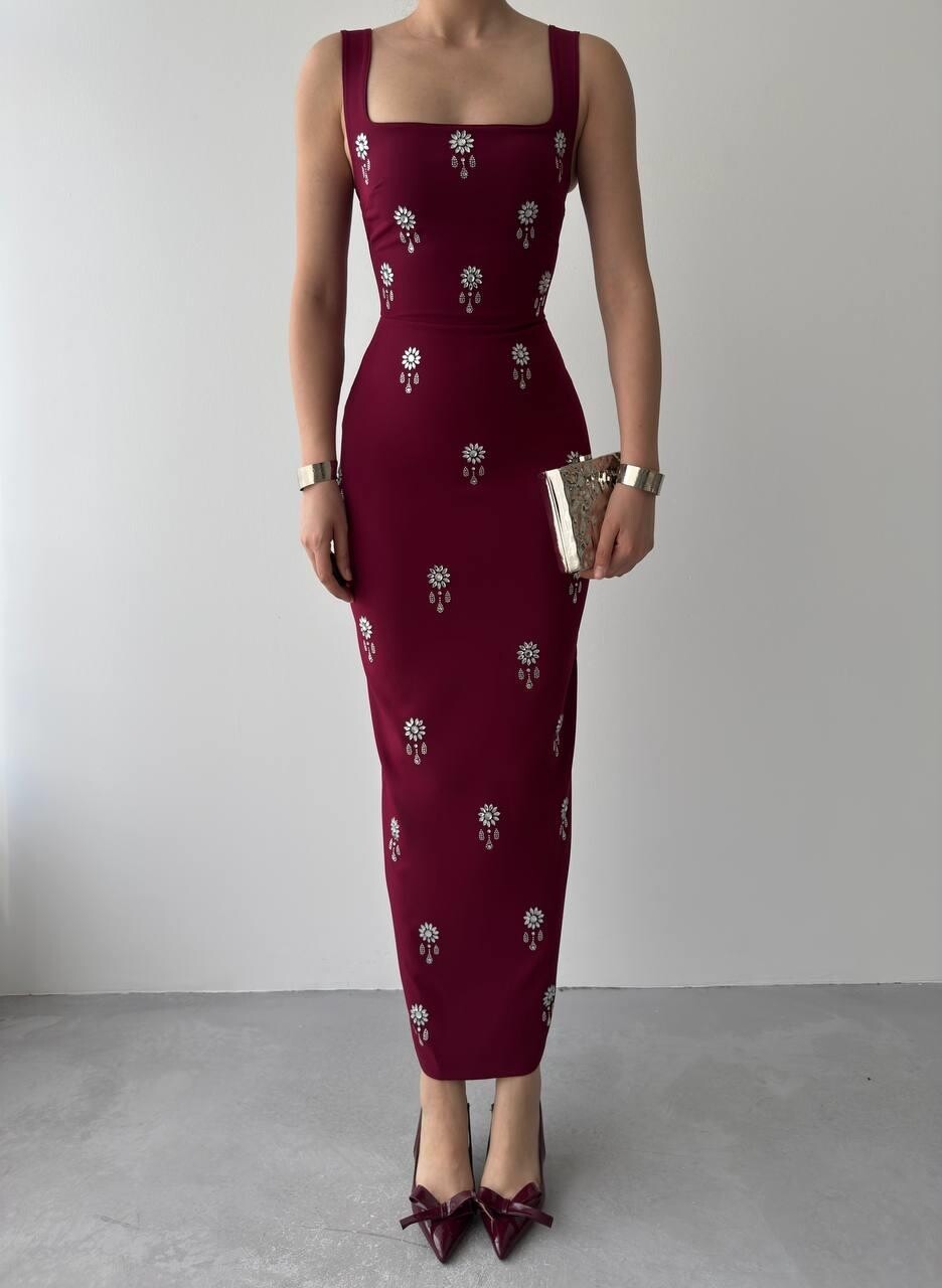 Picture of Ners Taş Detaylı Elbise