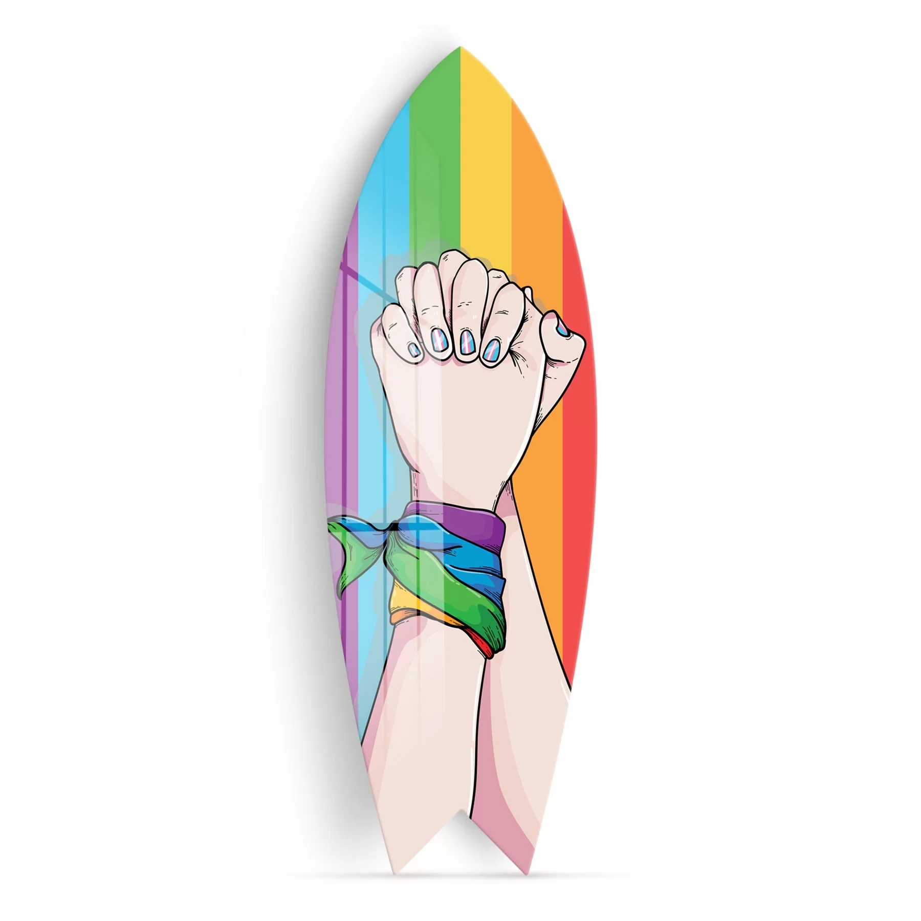 Picture of Decovetro ST 4067 Dekoratif Cam Sörf Tahtası 33x100 Cm