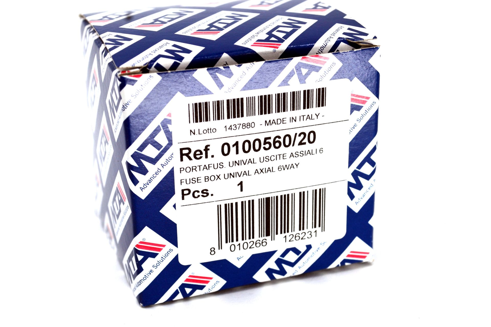 Picture of MTA Standart Bıçak Sigorta Kutusu 6 Yuvalı