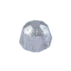 Picture of DIAMOND - WHOLE HAZELNUT & GIANDUJA FILLED MILK CHOCOLATE SILVER 2,4Kg