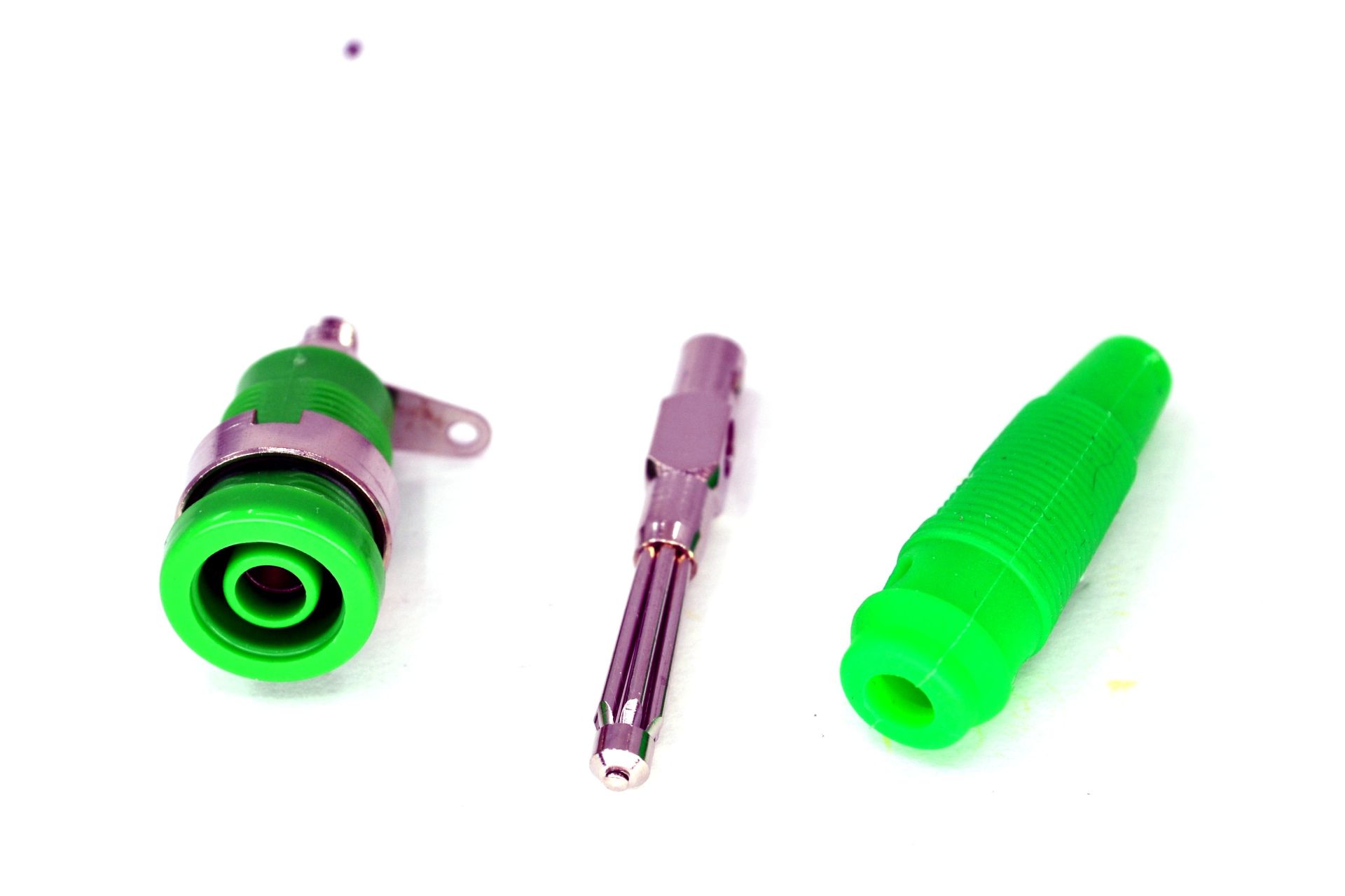 Picture of Yeşil Gömme Born Klemens Silikonlu Banana Jak Erkek Dişi Takım