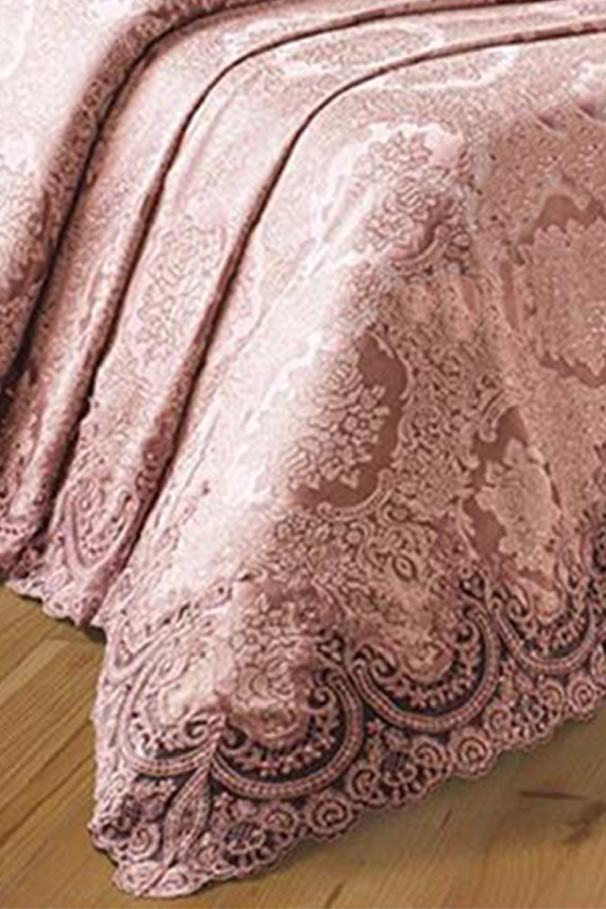 Picture of Çeyizdiyarı Fransız Güpürlü Jasmine Pike Takımı Pudra