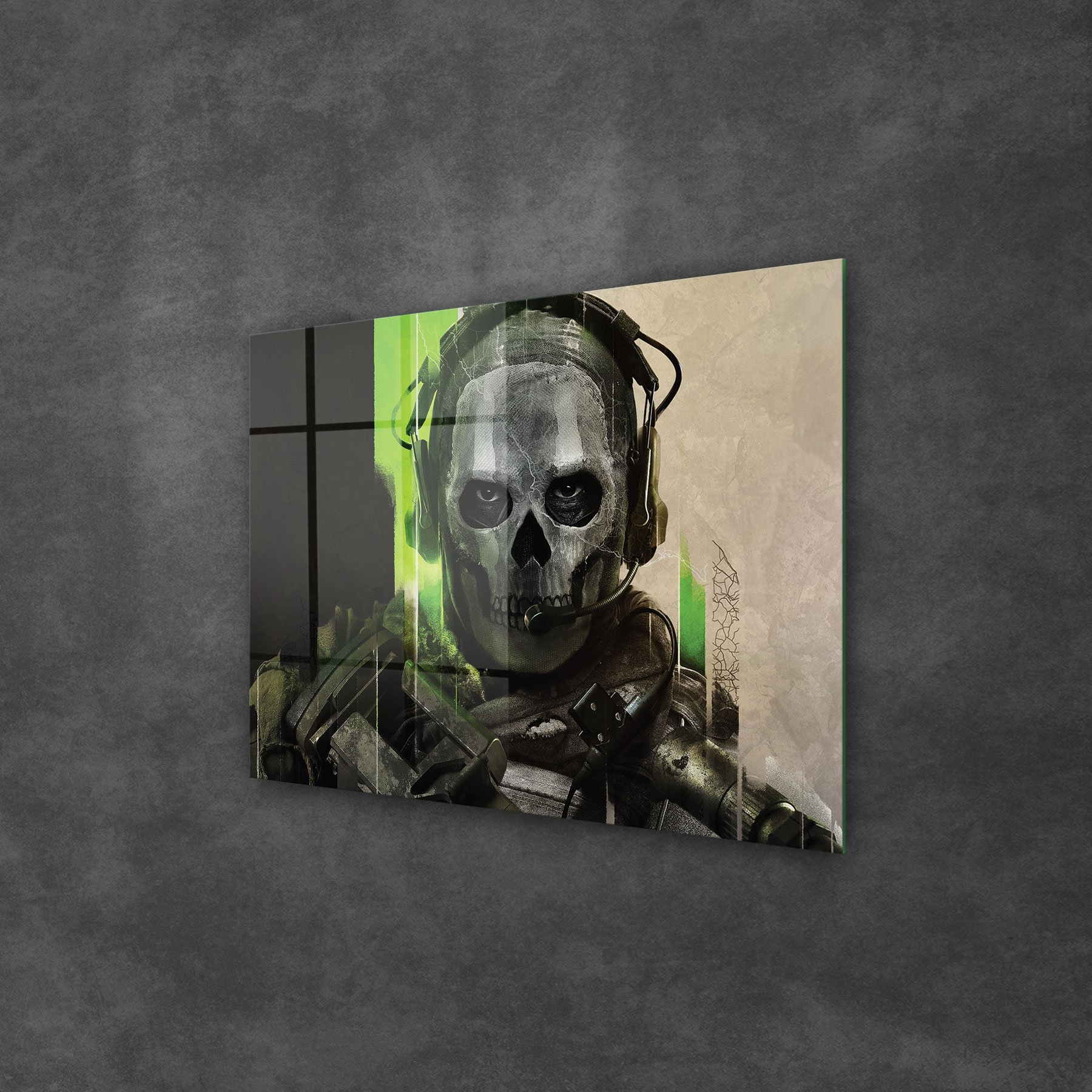 Picture of Decovetro Cam Tablo Gamer Room Ghost 70x100 cm