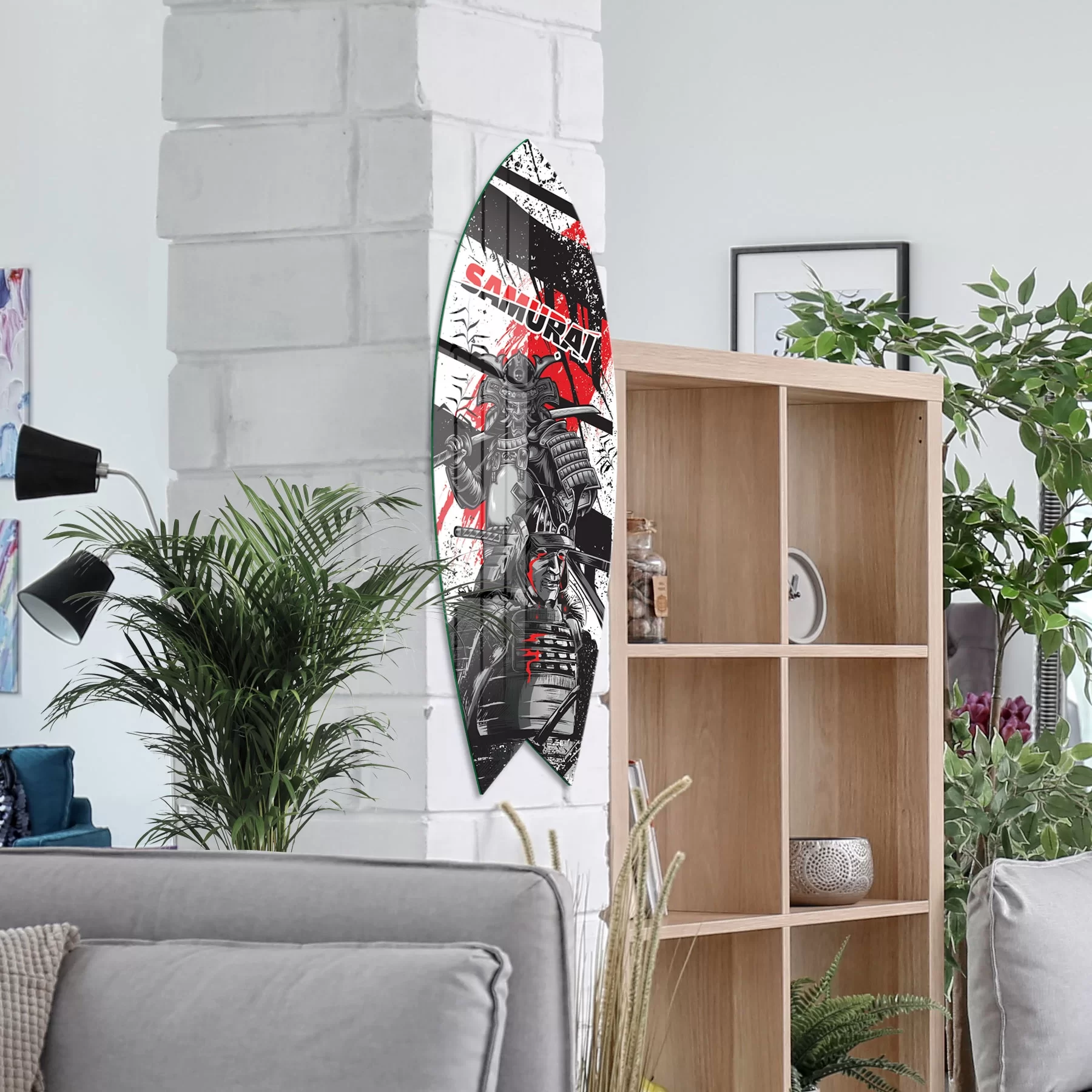 Picture of Decovetro ST 4014 Dekoratif Cam Sörf Tahtası 33x100 Cm