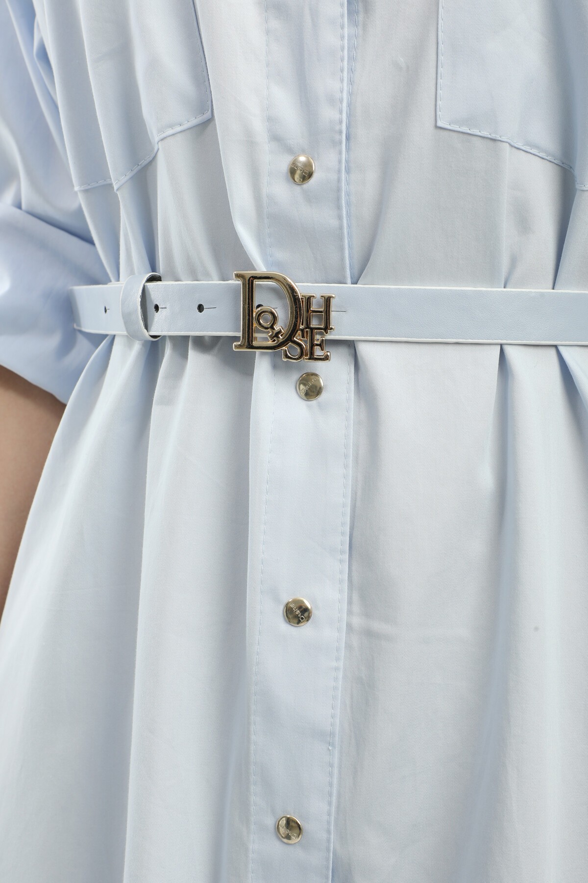 Picture of ELBİSE UZUN POPLİN