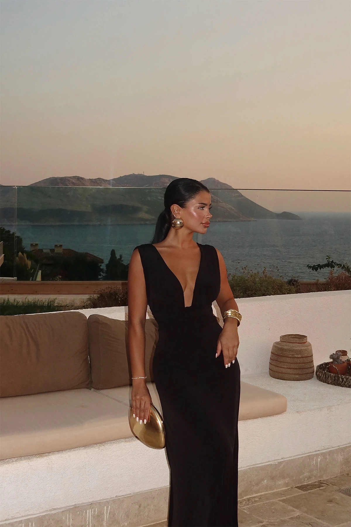 Picture of Black Long Dress