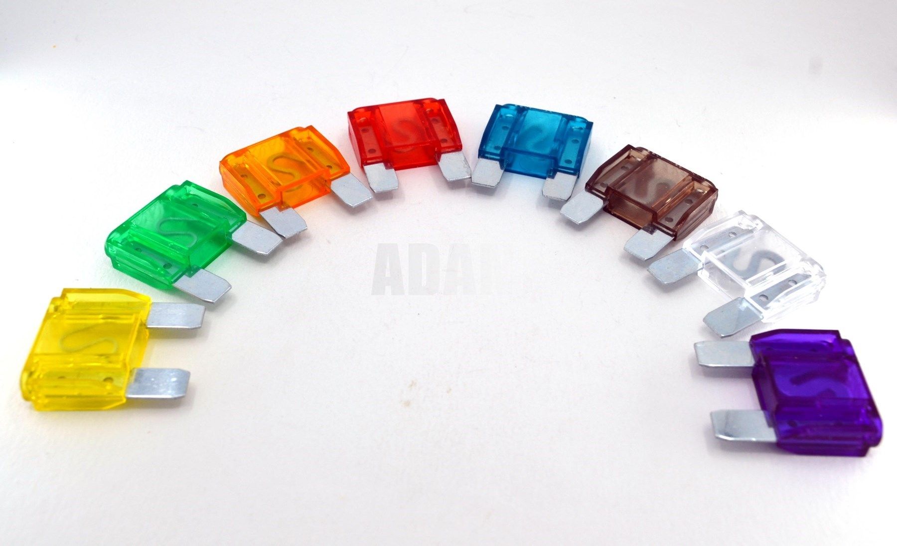 Picture of 100A Mor Şeffaf Büyük Maksi Bıçak Sigorta 100 Amper