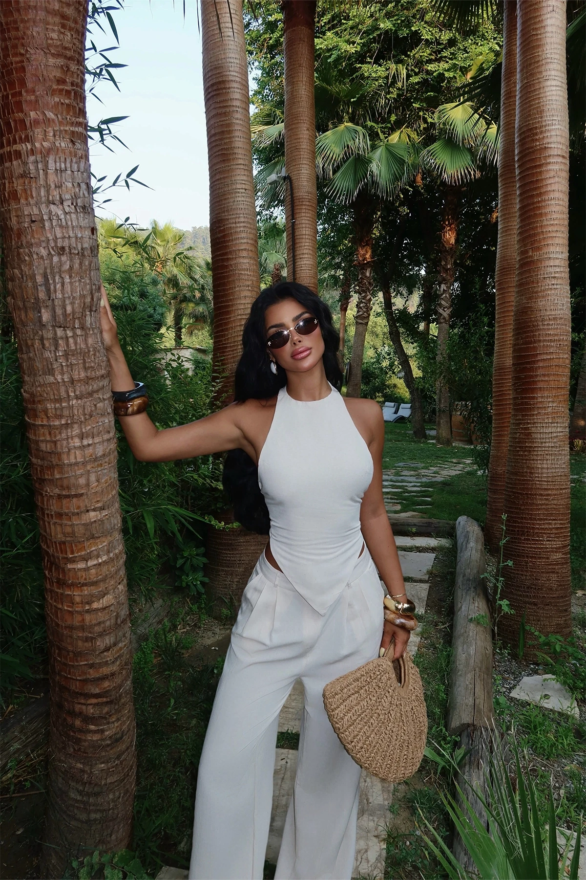 Picture of Cream Trouser Suit