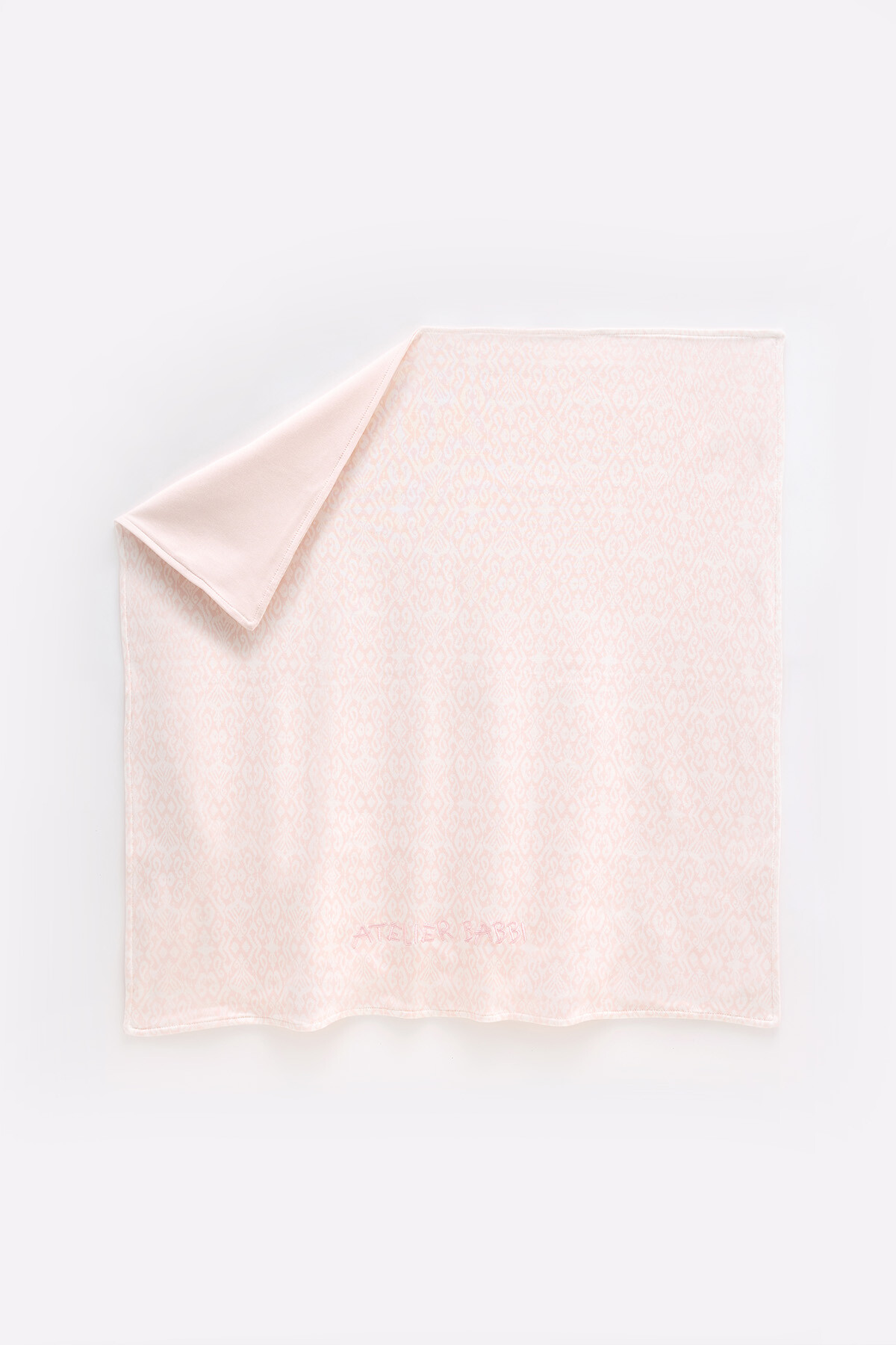 Picture of Çift Taraflı Bebek Battaniyesi - İkat / Pembe