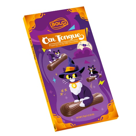 Picture of POPPING CANDY MILK CHOCOLATE HALLOWEEN 72g