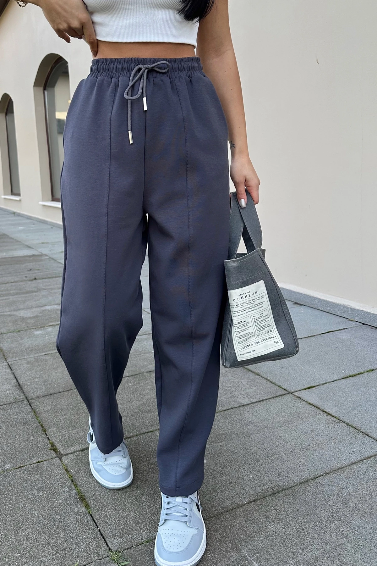 Picture of Smoked Tie Trousers