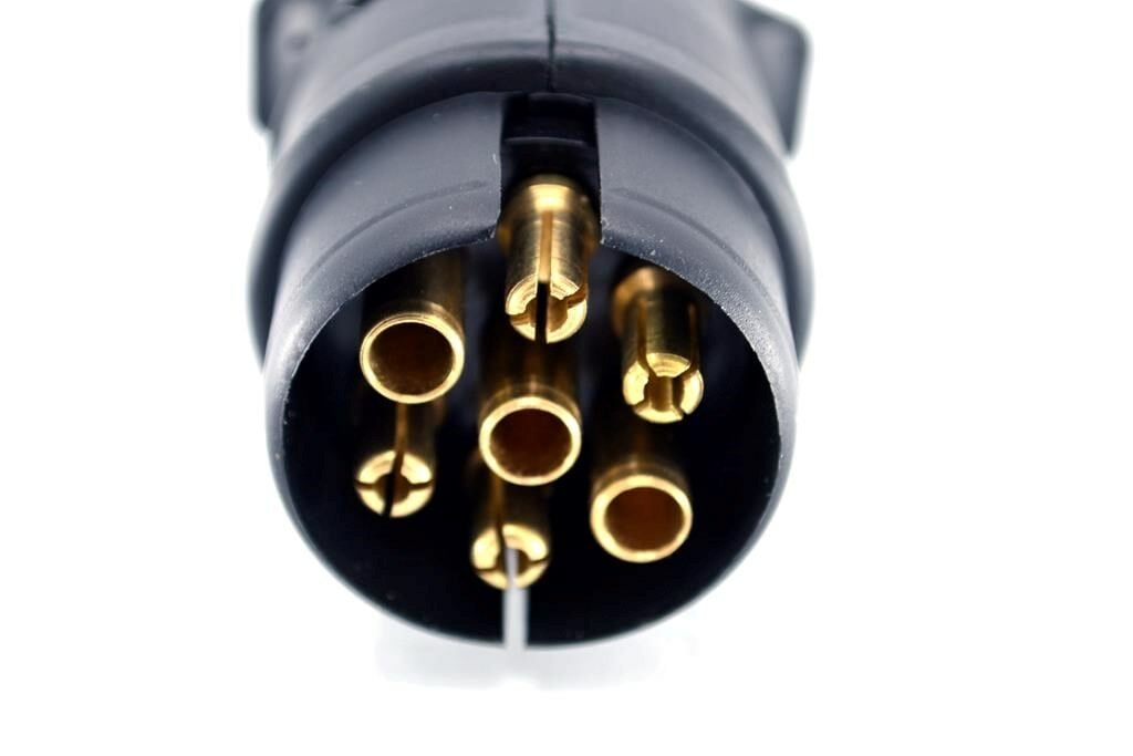 Picture of Plastik 7 Li Erkek Römork Fişi Pirinç Terminalli