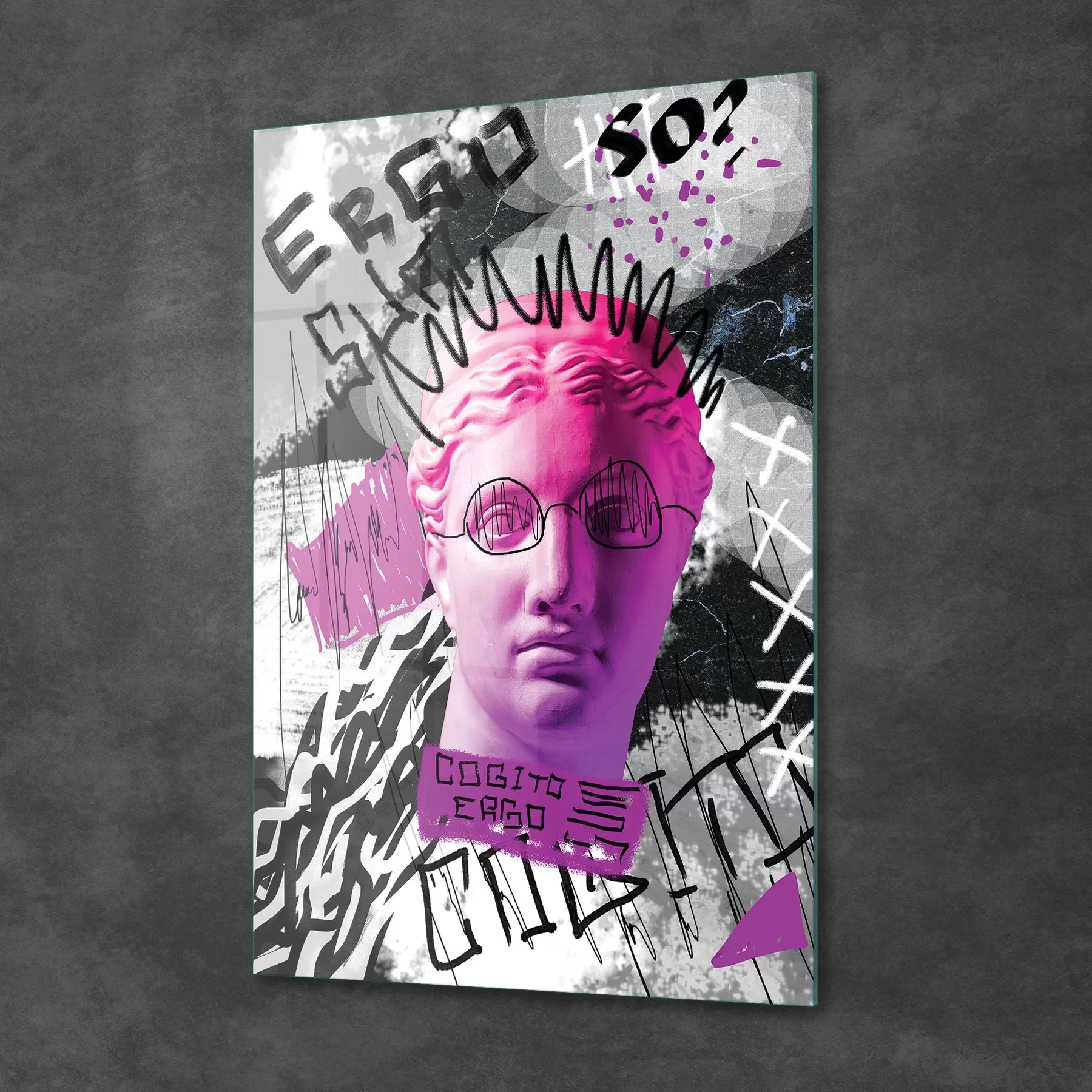 Picture of Decovetro Cam Tablo Modern Pop Art Ergo 50x70 cm