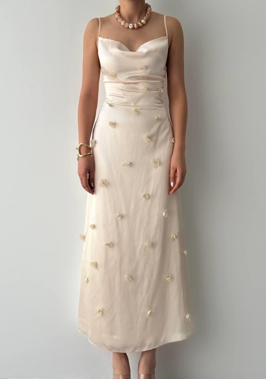 Picture of Dora Çiçek Detaylı Elbise