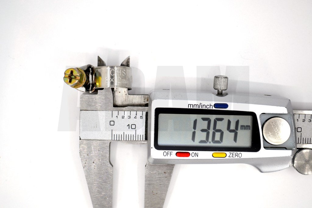 Picture of 08*12 Paslanmaz Çelik Hortum Boru Tesisat Kelepçesi 1Adet