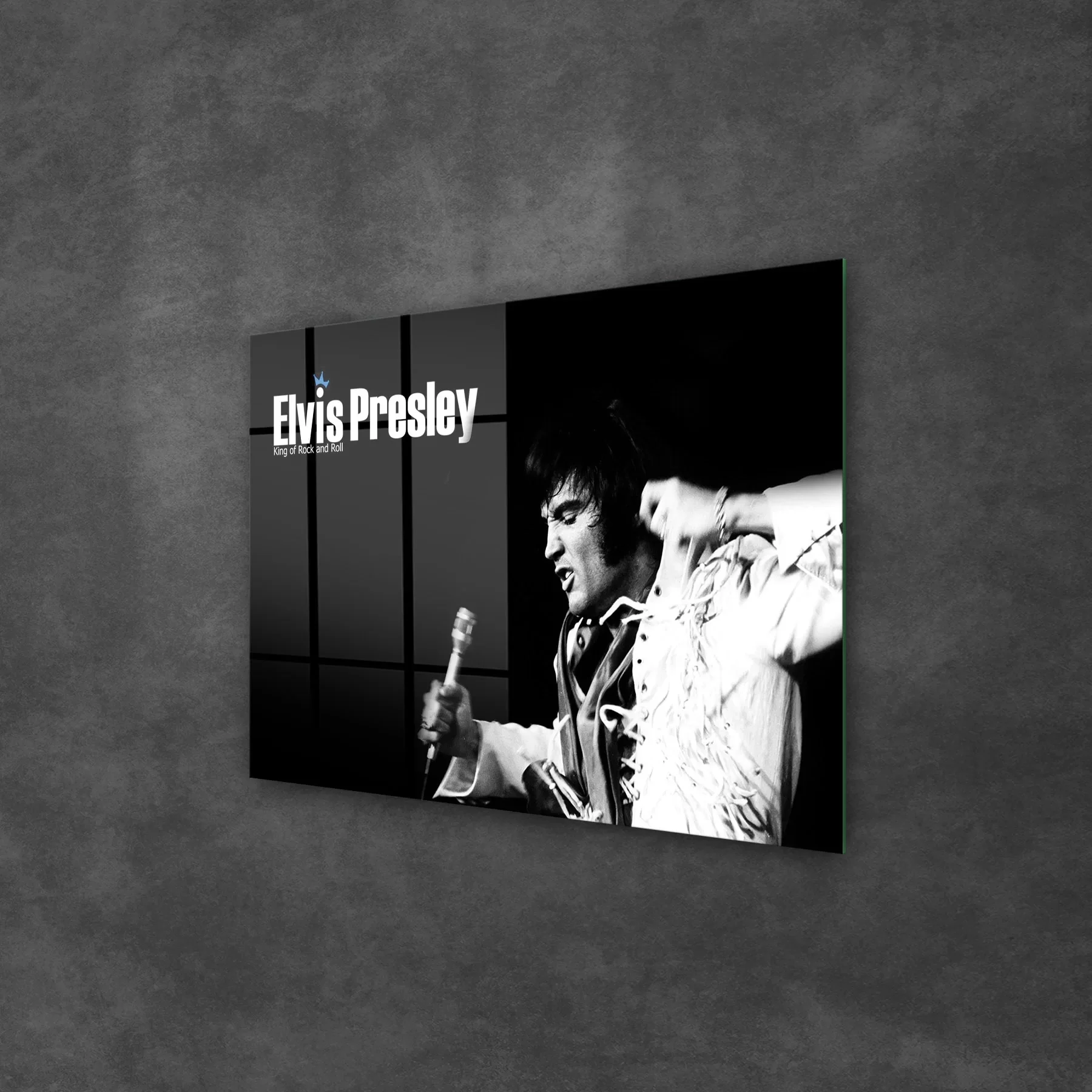 Picture of Decovetro Cam Tablo Elvis King 70x100 cm