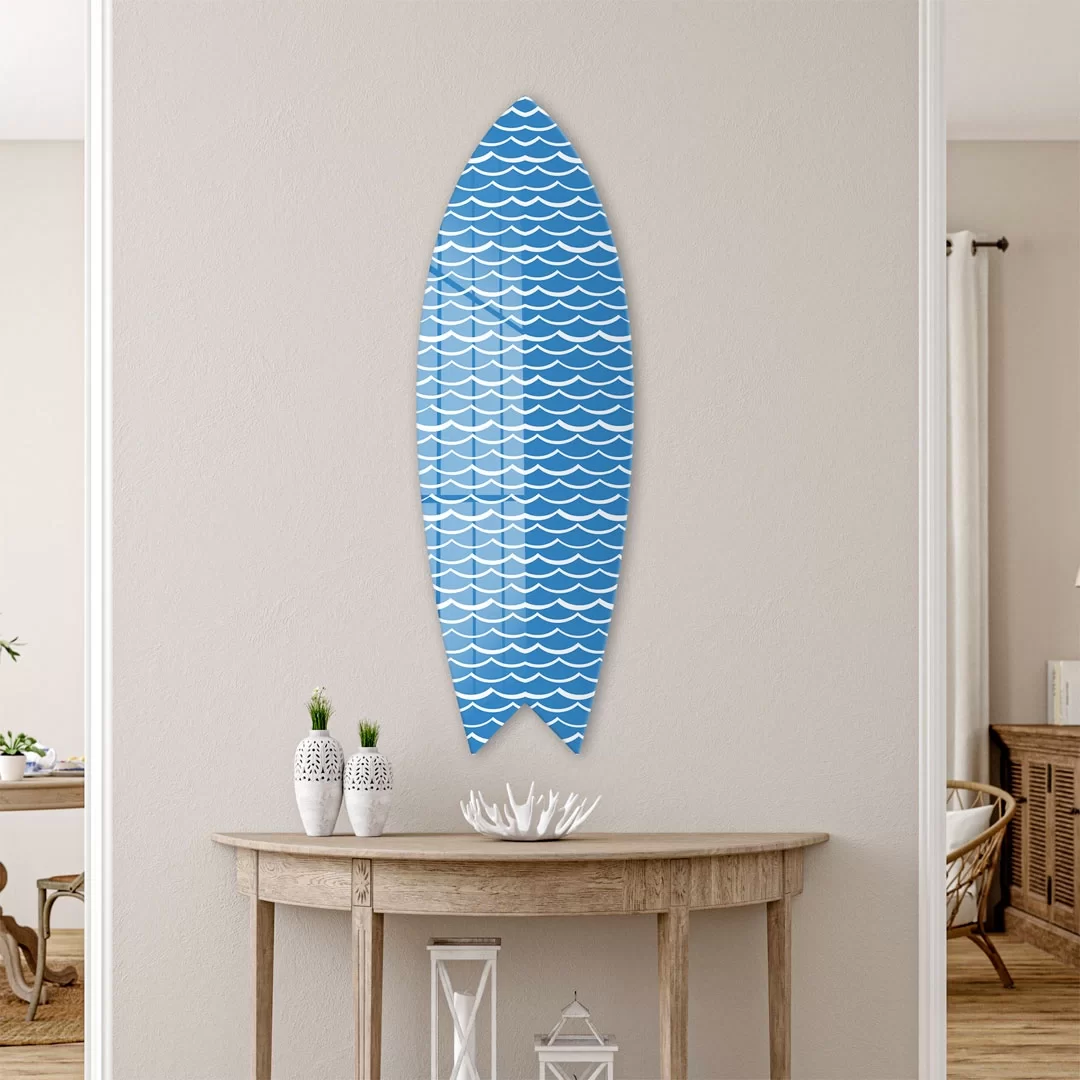 Picture of Decovetro ST 4038 Dekoratif Cam Sörf Tahtası 33x100 Cm