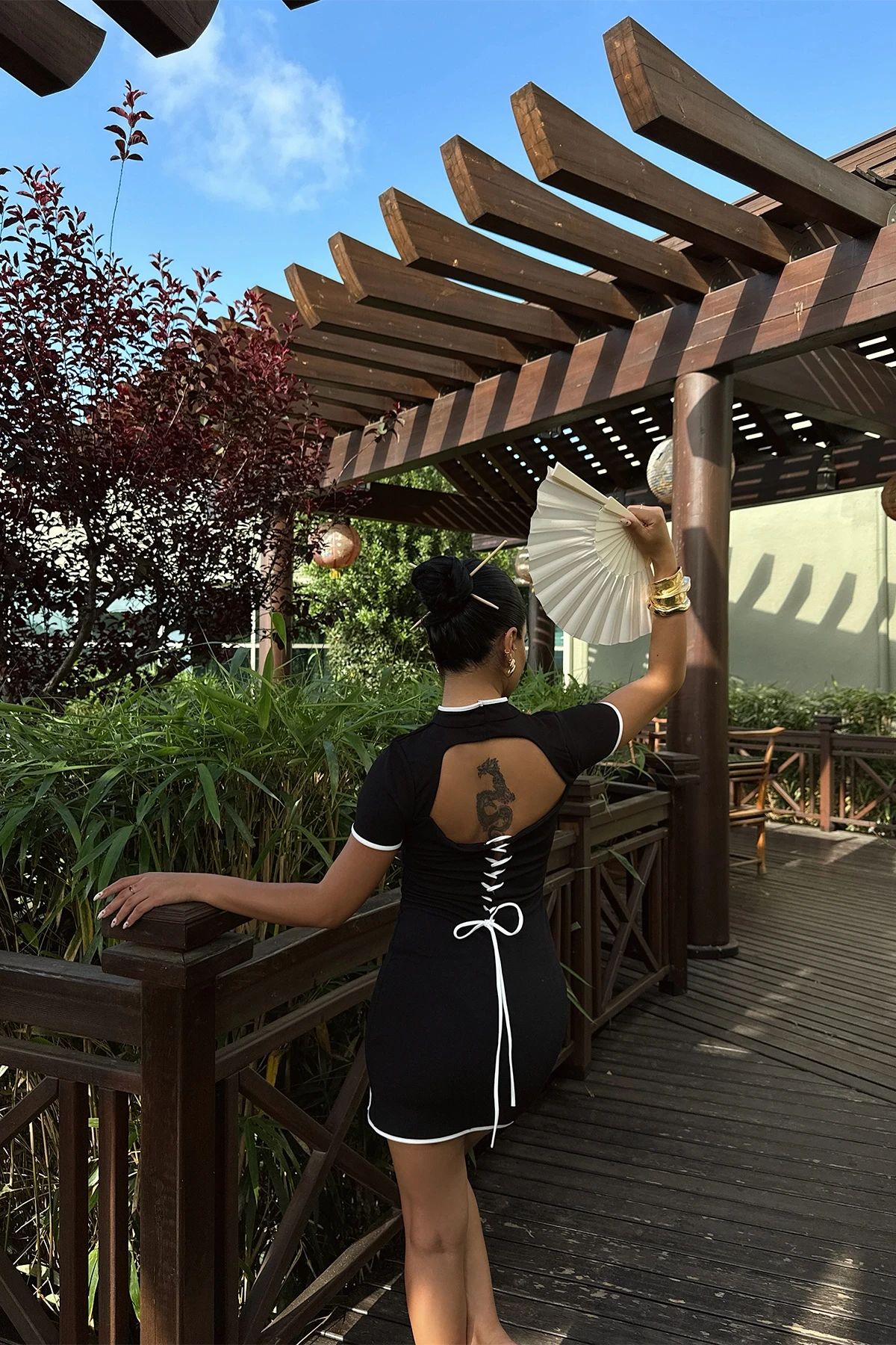 Picture of Black Tokyo Dress