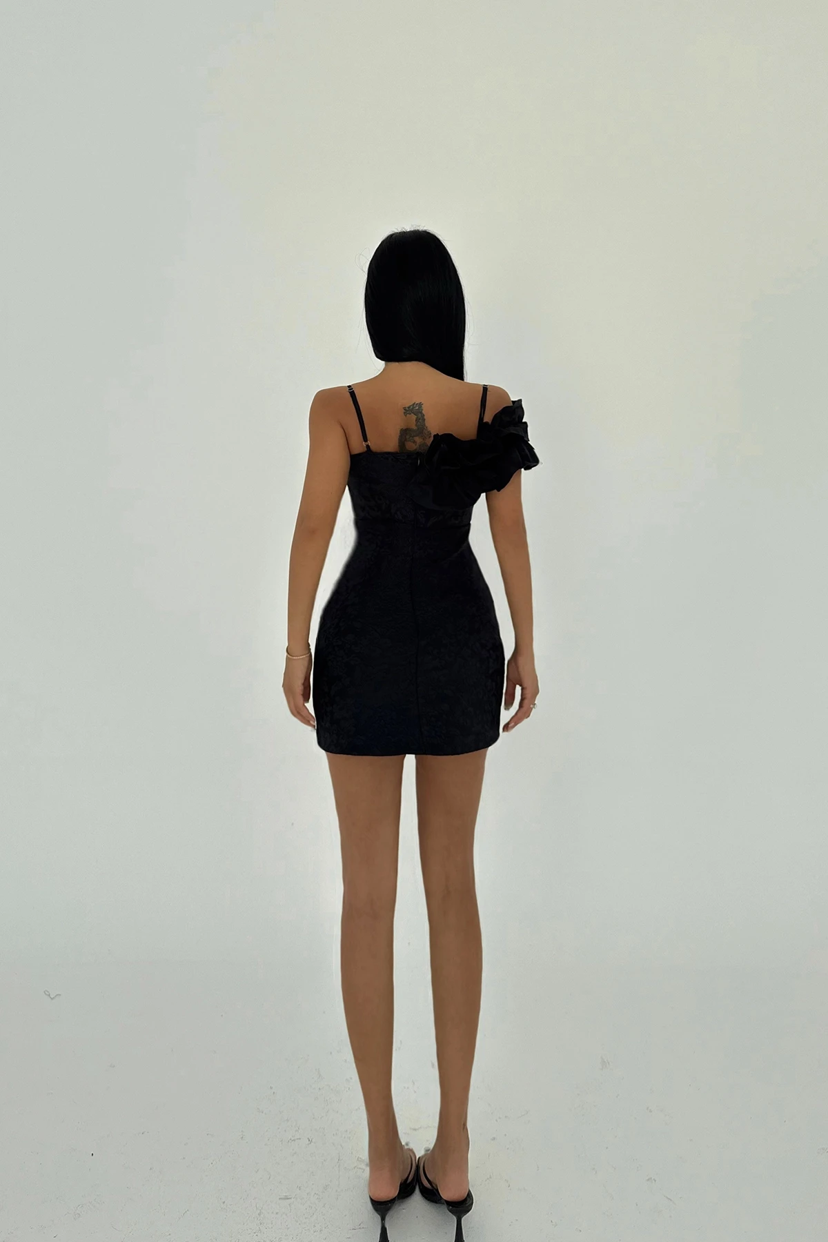 Picture of Black Nadia Mini Dress