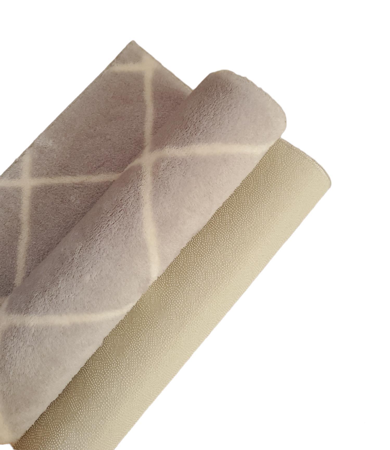 Picture of Jassrug Royal Kaymaz Taban Banyo Halısı 50x80 Diamond Gri