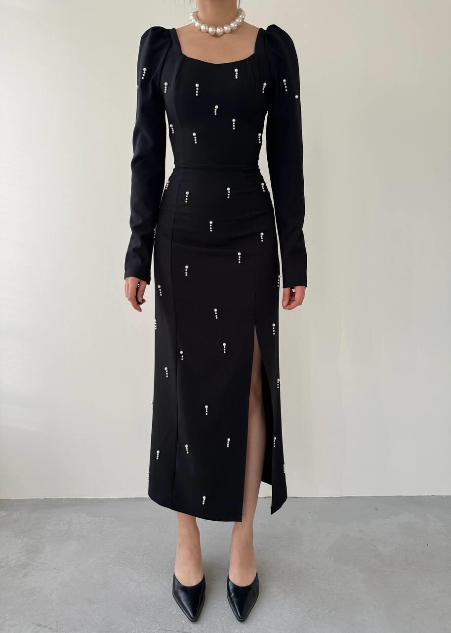 Picture of Akit İnci Detaylı Elbise